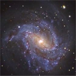 Astrofotografía: M83 por Michael Sidonio