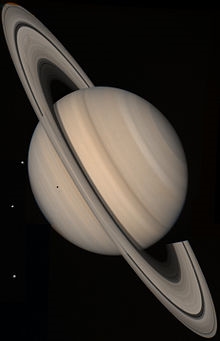 Saturne en couleur