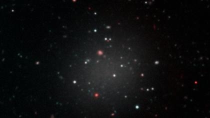 Primera galaxia de la materia oscura descubierta