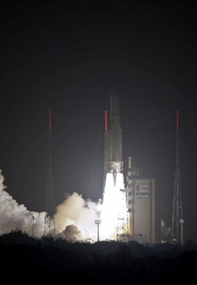 Ariane 5 lancerer Envisat med succes