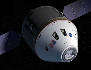 Veículo de exploração de nova tripulação chamado Orion