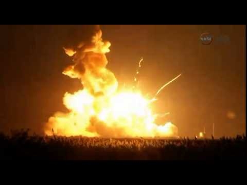 HARJOITUS: Antares-raketti räjähtää Liftoffissa