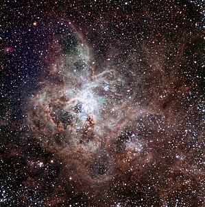 ESO captura imagen de la nebulosa de la tarántula