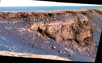 Příležitost nahlédne do kráteru Victoria