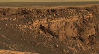 Galimybė žvilgčioja į Viktorijos kraterį