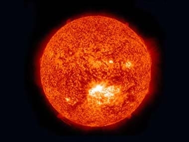 Sun Spews Earth-Directed Flares