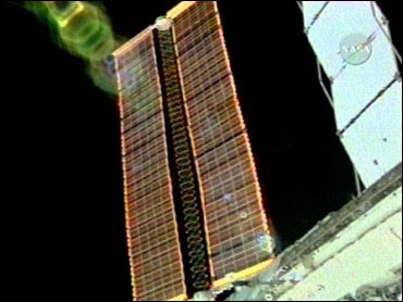 International Space Station spreder sine vinger