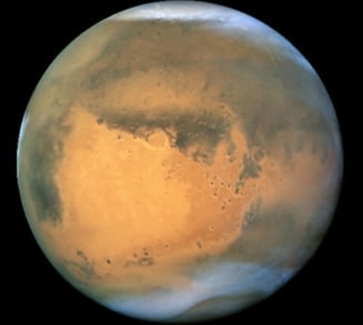 Vulcanii Marte au fost activi recent