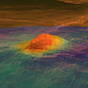 Mars vulkaner var aktiva nyligen