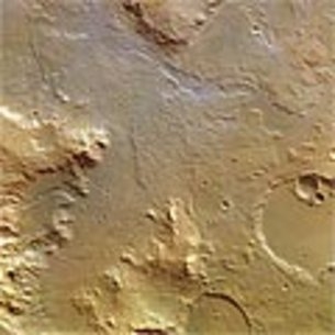 Libia Montes Valley en Marte