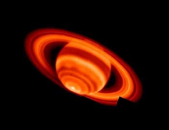 Saturn har en uvanlig hot spot
