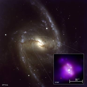 I buchi neri possono essere espulsi dalle galassie