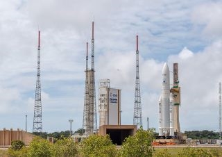 Ariane 5 käivitas kaks satelliiti