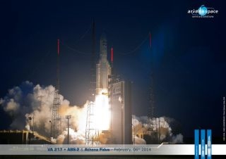 Ariane 5 lança dois satélites