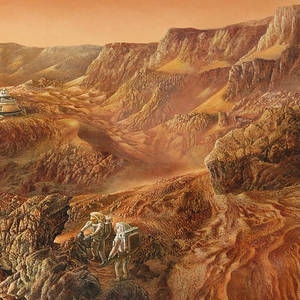 Nanedi Valles em Marte