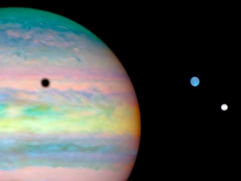 Jupiteril kolmekordne Eclipse