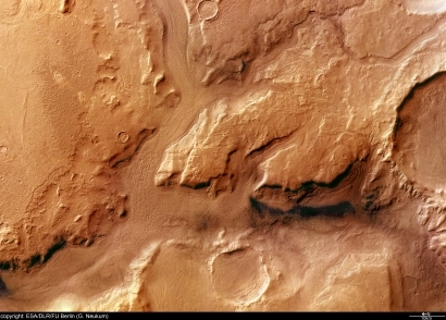 Canaux à Reull Vallis