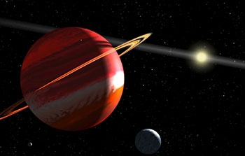 Hubble Encontra Planetas Extrasolares Distantes