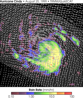 Satellitter hjelper spådommer for å forutsi orkaner