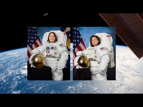Angkasawan melengkapkan Spacewalk Pertama