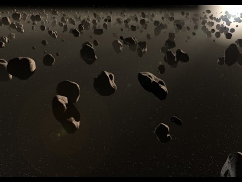Vista detallada del asteroide gemelo 1999 KW4