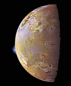 Tìm muối trên Io