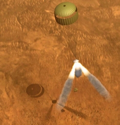 The Challenge of Landing on Mars