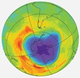 Cea mai mare gaură de ozon
