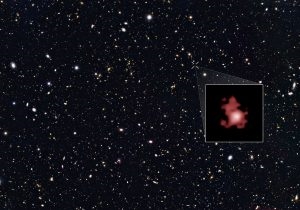 Hubble encuentra un proto-cúmulo de galaxias distantes