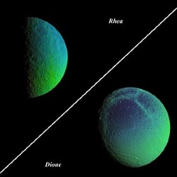 Cassini’s View of Rhea