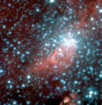 Spitzer trova un nuovo cluster globulare nelle vicinanze