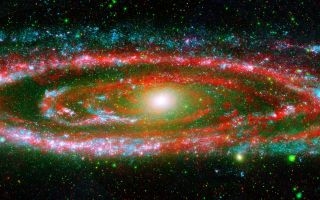 La mejor imagen ultravioleta de la galaxia de Andrómeda