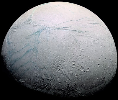 Encelade glacée