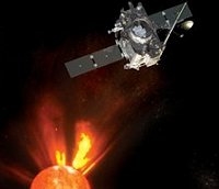 Tormenta solar arranca la cola de un cometa
