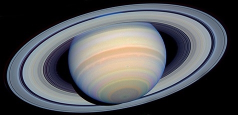 土星のリングのギャップ