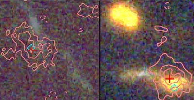Starburst Galaxies skjuler sorte huller