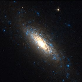 Vue Hubble du NGC 5866
