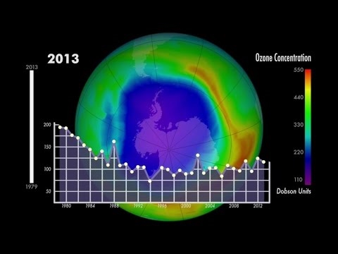 La récupération de l'ozone se déroule lentement