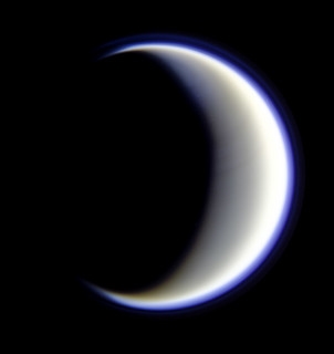 Immagine falsa di colore di Titano