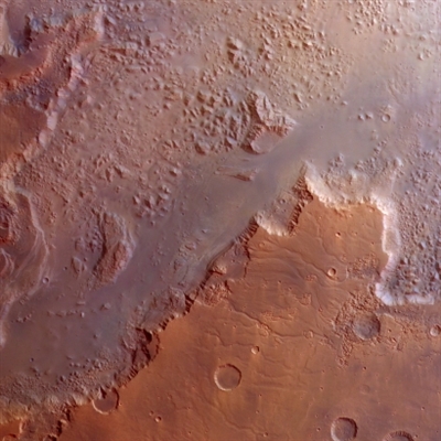 Mars Express Ansicht von Eos Chasma