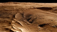 Vista de Marte Express de Eos Chasma