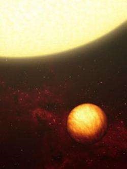 Близката звезда формира Юпитер, подобна на планетата