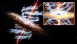 Les trous noirs supermassifs contribuent à la croissance de la galaxie