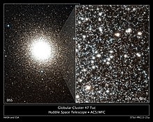 Globular Clusters Sort sine stjerner