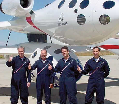 Siker a SpaceShipOne számára!