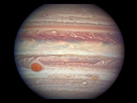 Jupiters store røde flekker