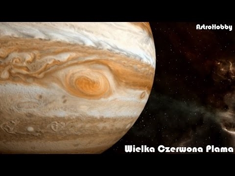 Os grandes pontos vermelhos de Júpiter