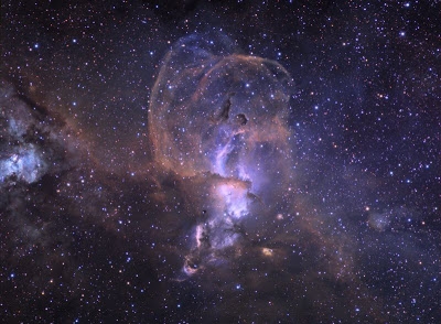Formación estelar en NGC 3576