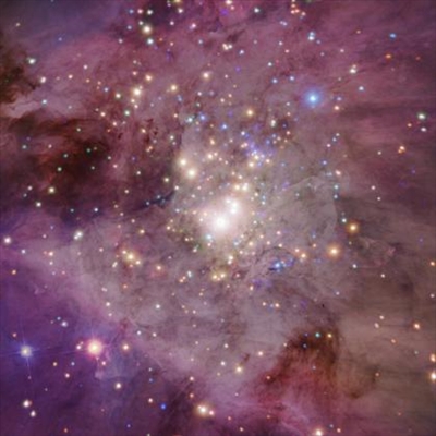 Formazione stellare in NGC 3576
