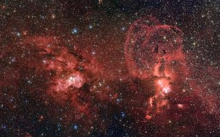 Formiranje zvezd v NGC 3576